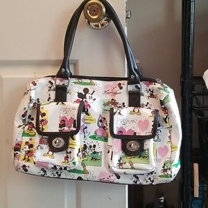 Mickey & Minnie Comic Strip Purse